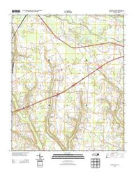 McDonald North Carolina Historical topographic map, 1:24000 scale, 7.5 X 7.5 Minute, Year 2013