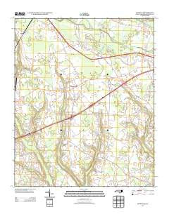 McDonald North Carolina Historical topographic map, 1:24000 scale, 7.5 X 7.5 Minute, Year 2013