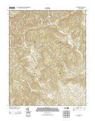 McGrady North Carolina Historical topographic map, 1:24000 scale, 7.5 X 7.5 Minute, Year 2013