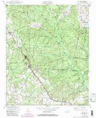 Mc Cain North Carolina Historical topographic map, 1:24000 scale, 7.5 X 7.5 Minute, Year 1948