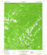 Mc Daniel Bald North Carolina Historical topographic map, 1:24000 scale, 7.5 X 7.5 Minute, Year 1957