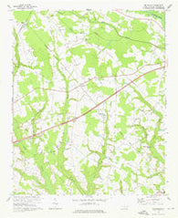 Mc Donald North Carolina Historical topographic map, 1:24000 scale, 7.5 X 7.5 Minute, Year 1972