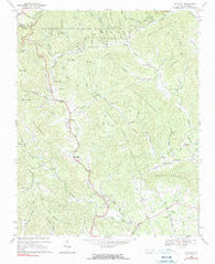 Mc Grady North Carolina Historical topographic map, 1:24000 scale, 7.5 X 7.5 Minute, Year 1968