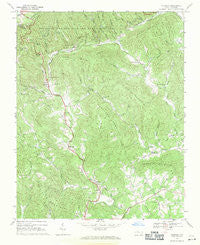 Mc Grady North Carolina Historical topographic map, 1:24000 scale, 7.5 X 7.5 Minute, Year 1968