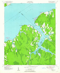 Merrimon North Carolina Historical topographic map, 1:24000 scale, 7.5 X 7.5 Minute, Year 1951