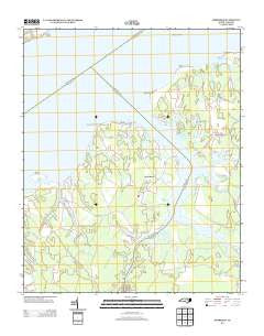 Merrimon North Carolina Historical topographic map, 1:24000 scale, 7.5 X 7.5 Minute, Year 2013