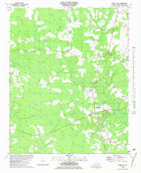Merry Hill North Carolina Historical topographic map, 1:24000 scale, 7.5 X 7.5 Minute, Year 1982