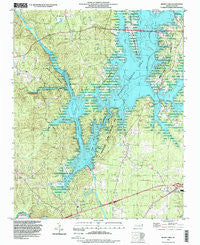 Merry Oaks North Carolina Historical topographic map, 1:24000 scale, 7.5 X 7.5 Minute, Year 1993