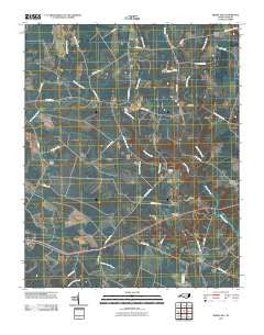 Merry Hill North Carolina Historical topographic map, 1:24000 scale, 7.5 X 7.5 Minute, Year 2010