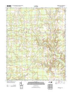 Merry Hill North Carolina Historical topographic map, 1:24000 scale, 7.5 X 7.5 Minute, Year 2013