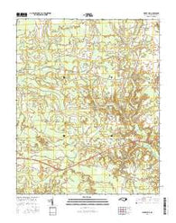 Merry Hill North Carolina Current topographic map, 1:24000 scale, 7.5 X 7.5 Minute, Year 2016