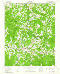 Micaville North Carolina Historical topographic map, 1:24000 scale, 7.5 X 7.5 Minute, Year 1960