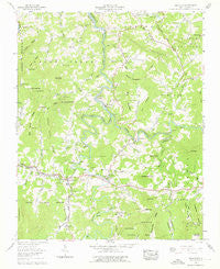 Micaville North Carolina Historical topographic map, 1:24000 scale, 7.5 X 7.5 Minute, Year 1960