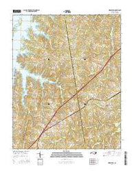 Middleburg North Carolina Current topographic map, 1:24000 scale, 7.5 X 7.5 Minute, Year 2016