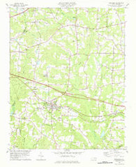 Middlesex North Carolina Historical topographic map, 1:24000 scale, 7.5 X 7.5 Minute, Year 1978