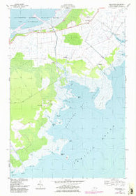 Middletown North Carolina Historical topographic map, 1:24000 scale, 7.5 X 7.5 Minute, Year 1951