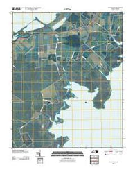 Middletown North Carolina Historical topographic map, 1:24000 scale, 7.5 X 7.5 Minute, Year 2010