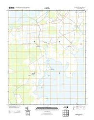 Middletown North Carolina Historical topographic map, 1:24000 scale, 7.5 X 7.5 Minute, Year 2013