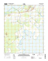 Middletown North Carolina Current topographic map, 1:24000 scale, 7.5 X 7.5 Minute, Year 2016