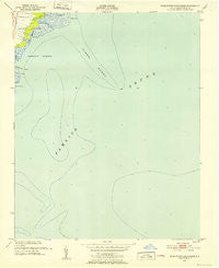 Middletown Anchorage North Carolina Historical topographic map, 1:24000 scale, 7.5 X 7.5 Minute, Year 1951