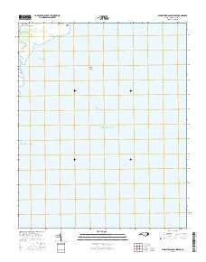 Middletown Anchorage North Carolina Current topographic map, 1:24000 scale, 7.5 X 7.5 Minute, Year 2016