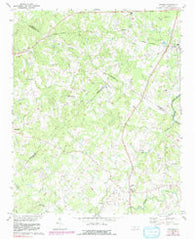 Midland North Carolina Historical topographic map, 1:24000 scale, 7.5 X 7.5 Minute, Year 1971