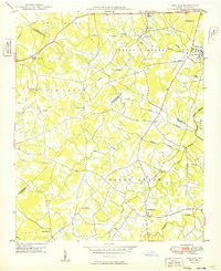 Midland North Carolina Historical topographic map, 1:24000 scale, 7.5 X 7.5 Minute, Year 1949