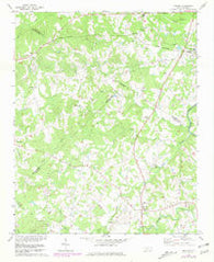 Midland North Carolina Historical topographic map, 1:24000 scale, 7.5 X 7.5 Minute, Year 1971