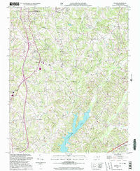 Midway North Carolina Historical topographic map, 1:24000 scale, 7.5 X 7.5 Minute, Year 2000