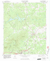Mill Spring North Carolina Historical topographic map, 1:24000 scale, 7.5 X 7.5 Minute, Year 1982