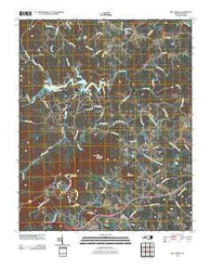 Mill Spring North Carolina Historical topographic map, 1:24000 scale, 7.5 X 7.5 Minute, Year 2010