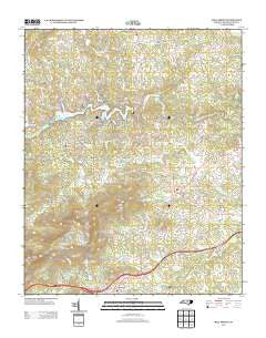 Mill Spring North Carolina Historical topographic map, 1:24000 scale, 7.5 X 7.5 Minute, Year 2013