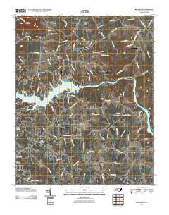 Millersville North Carolina Historical topographic map, 1:24000 scale, 7.5 X 7.5 Minute, Year 2010