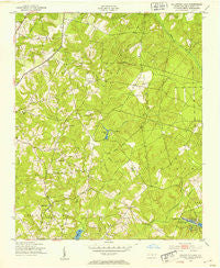 Millstone Lake North Carolina Historical topographic map, 1:24000 scale, 7.5 X 7.5 Minute, Year 1949