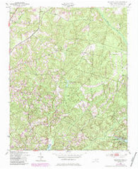 Millstone Lake North Carolina Historical topographic map, 1:24000 scale, 7.5 X 7.5 Minute, Year 1949