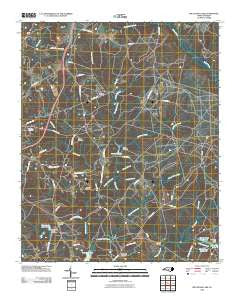 Millstone Lake North Carolina Historical topographic map, 1:24000 scale, 7.5 X 7.5 Minute, Year 2010