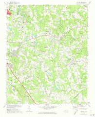 Mint Hill North Carolina Historical topographic map, 1:24000 scale, 7.5 X 7.5 Minute, Year 1971
