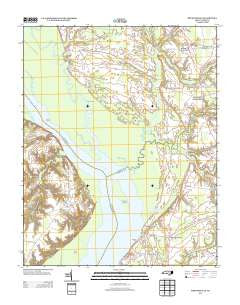 Mintonsville North Carolina Historical topographic map, 1:24000 scale, 7.5 X 7.5 Minute, Year 2013