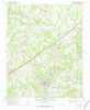 Mocksville North Carolina Historical topographic map, 1:24000 scale, 7.5 X 7.5 Minute, Year 1969
