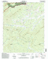 Moffitt Hill North Carolina Historical topographic map, 1:24000 scale, 7.5 X 7.5 Minute, Year 1994