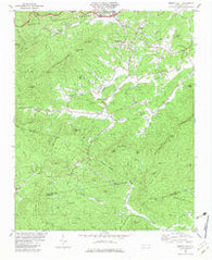 Moffitt Hill North Carolina Historical topographic map, 1:24000 scale, 7.5 X 7.5 Minute, Year 1982