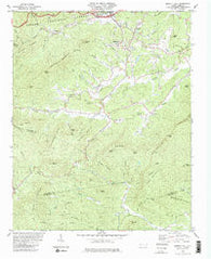Moffitt Hill North Carolina Historical topographic map, 1:24000 scale, 7.5 X 7.5 Minute, Year 1982