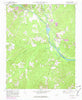 Moncure North Carolina Historical topographic map, 1:24000 scale, 7.5 X 7.5 Minute, Year 1970