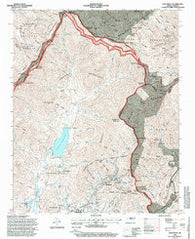 Montreat North Carolina Historical topographic map, 1:24000 scale, 7.5 X 7.5 Minute, Year 1994