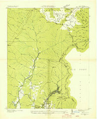 Montreat North Carolina Historical topographic map, 1:24000 scale, 7.5 X 7.5 Minute, Year 1935