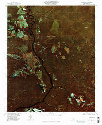 Mooretown North Carolina Historical topographic map, 1:24000 scale, 7.5 X 7.5 Minute, Year 1980
