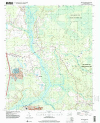 Mooretown North Carolina Historical topographic map, 1:24000 scale, 7.5 X 7.5 Minute, Year 1997