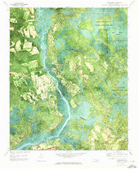 Mooretown North Carolina Historical topographic map, 1:24000 scale, 7.5 X 7.5 Minute, Year 1970
