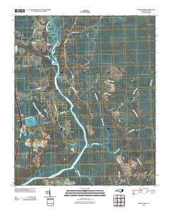Mooretown North Carolina Historical topographic map, 1:24000 scale, 7.5 X 7.5 Minute, Year 2010