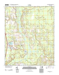 Mooretown North Carolina Historical topographic map, 1:24000 scale, 7.5 X 7.5 Minute, Year 2013